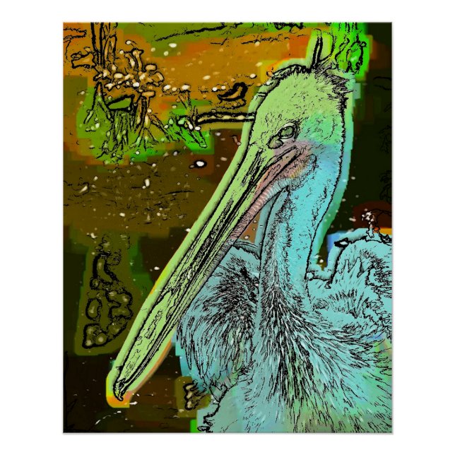 POSTER PELICAN (Devant)