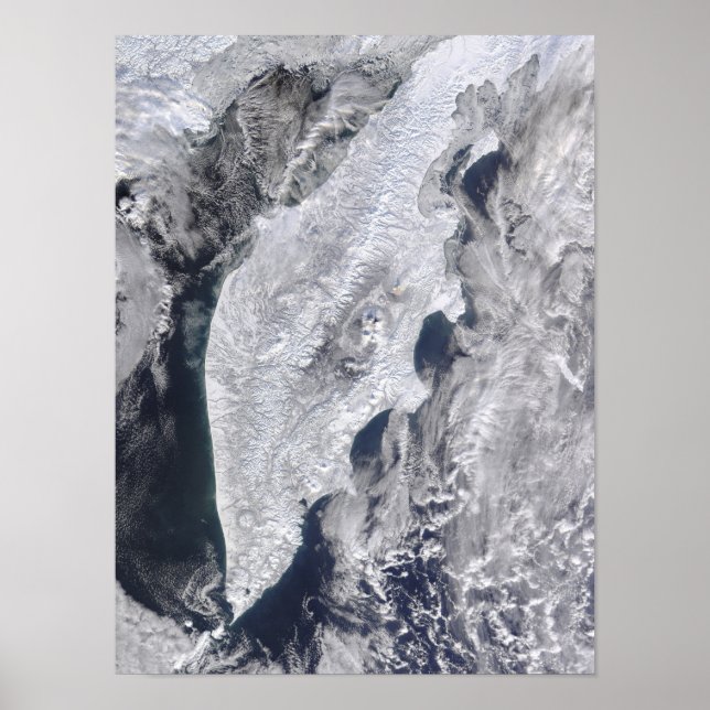 Poster Péninsule du Kamchatka, Russie orientale 2 (Devant)