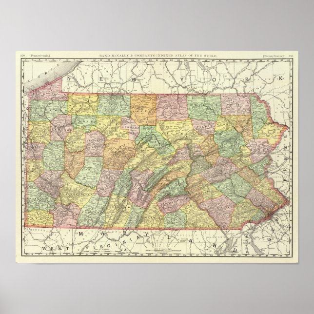 Poster Pennsylvanie 9 (Devant)
