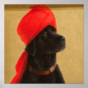 Poster Pensive Maharaja 2010