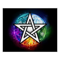 pentagramme du Wiccan