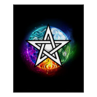 pentagramme du Wiccan