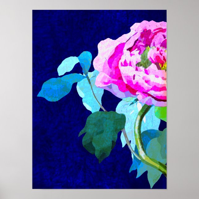 Poster Peony (Matte) (Devant)