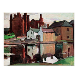 Poster Peploe - Kirkcudbright Château,