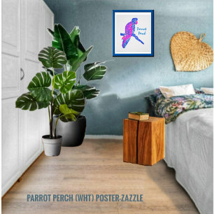 Poster Perchoir de perroquet