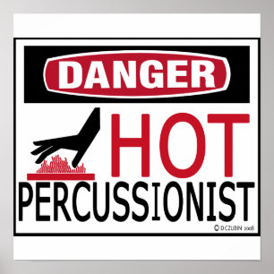 Poster Percussionniste