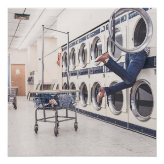 Poster perdu à Laundromat