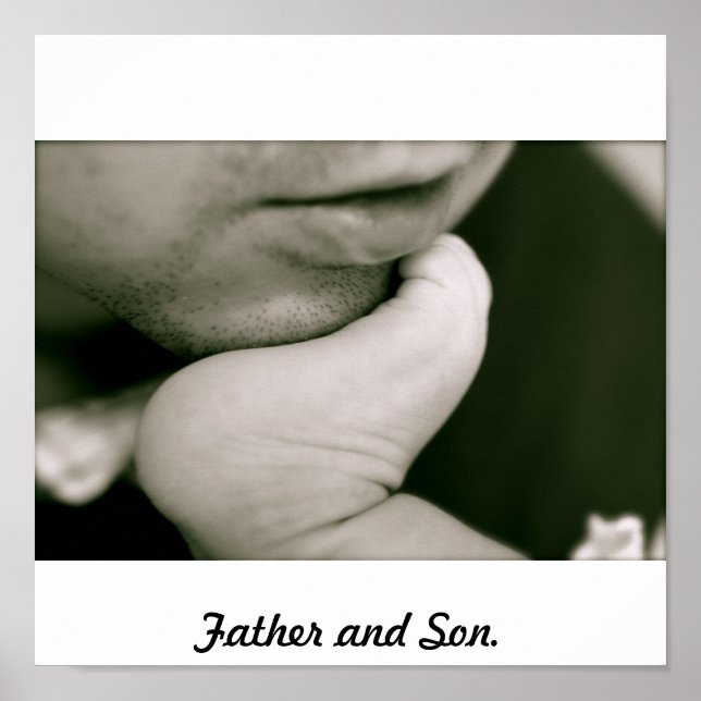 Poster Père et fils (Devant)