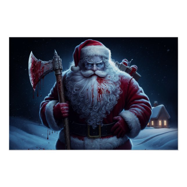 Poster Père Noel (Devant)
