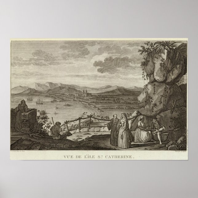 Poster Père Noël Catarina Brésil (Devant)