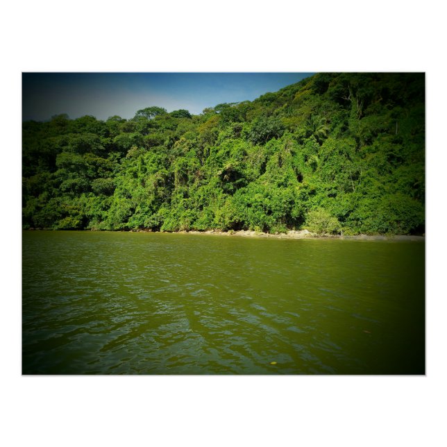 Poster Perequê Beach Guarujá Brésil (Devant)