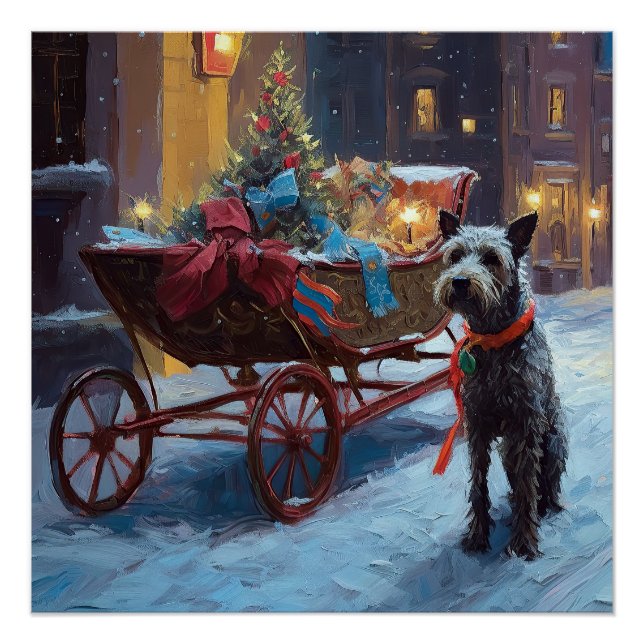 Poster Période des Fêtes de Noël à Chesapeake (Devant)