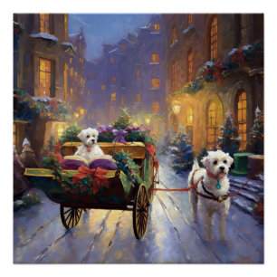 Poster Période des fêtes de Noël maltaise