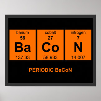 Poster périodique BaCoN 18,95 $