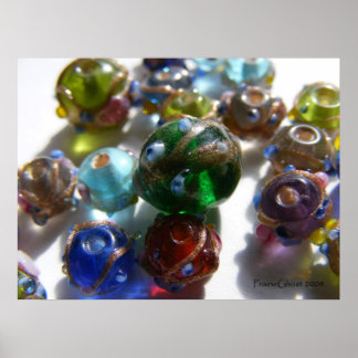 Poster Perles éclairées 6