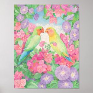 Poster Perruches