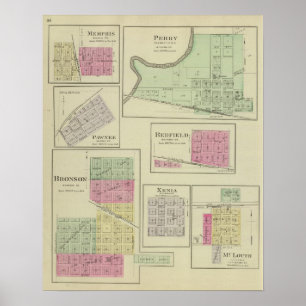 Poster Perry, Memphis, Pawnee, Bronson, Redfield, Kansas
