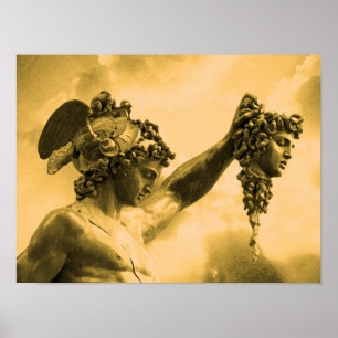 Poster Perseus contre la méduse