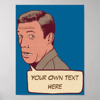 Poster Personalized retro