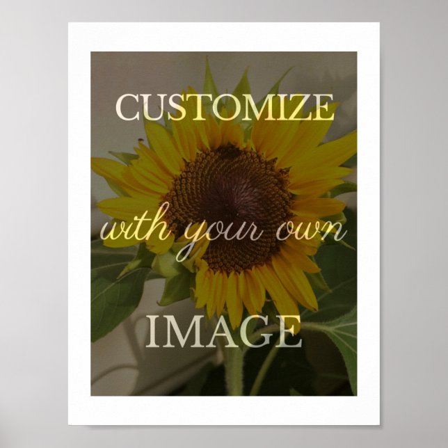 Poster personnalisé (Devant)