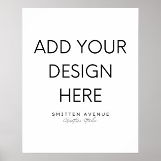 Poster personnalisé 16x20 (Matte)