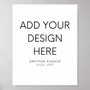 Poster personnalisé 8x10 (Matte)