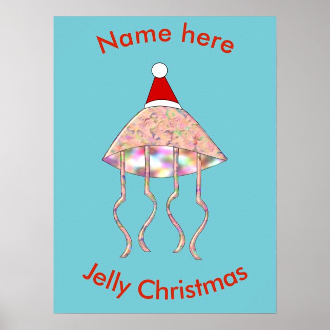 Poster personnalisé de la Jellyfish (Devant)