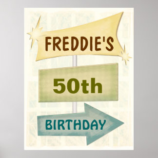 Poster Personnalisé De Parti Pour Toutes Occasions
