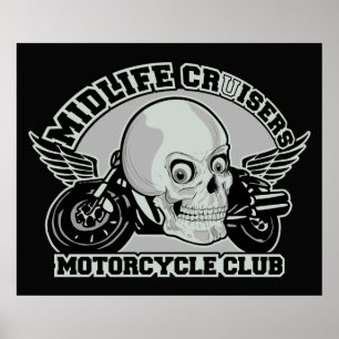 Poster personnalisé Midlife Cruisers MC