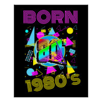 Personnalisé Né Années 80 Rétro 80"s
