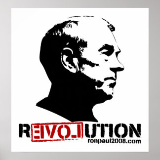 Poster personnalisé Ron Paul