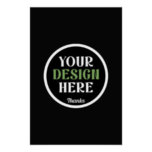 Poster personnalisé, unique, élégant et minimaliste hersh