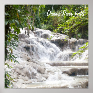 Poster Personnaliser Dunn’s River Falls photo