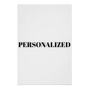 Poster Personnalisez le vôtre