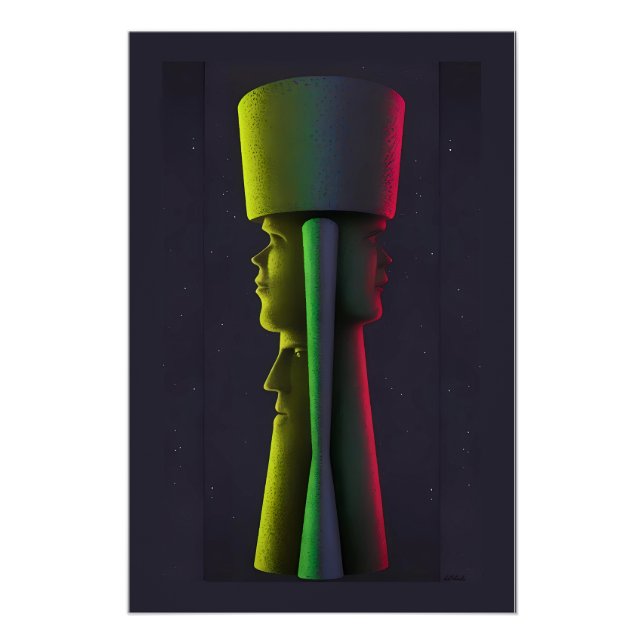 Poster Perspective de jeu - Ken Gage Art (Devant)