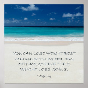 Poster Perte de poids Motivation : Prêt pour la plage 15