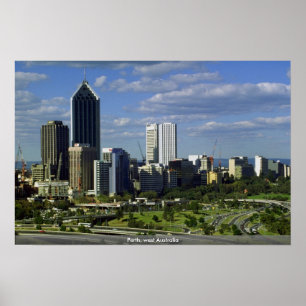 Poster Perth, Australie occidentale