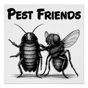Poster Pest Friends BFF