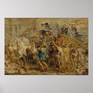 Poster Peter Paul Rubens - Le triomphe de Henri IV