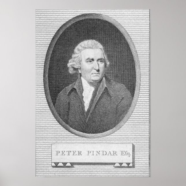 Poster Peter Pindar Esq (Devant)