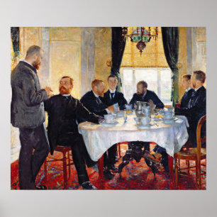 Poster Petit déjeuner au Blankenberghe