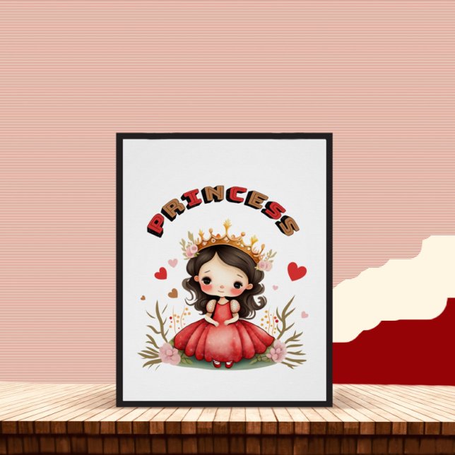 Poster Petite princesse (Créateur téléchargé)