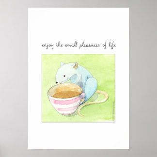 Poster Petits Plaisirs