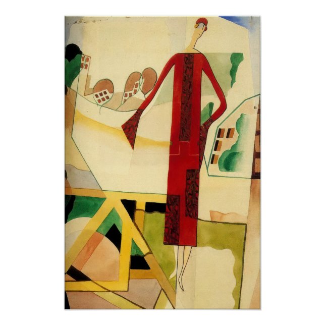 Poster Petrouchka par Rene Magaritte T-Shirt (Devant)