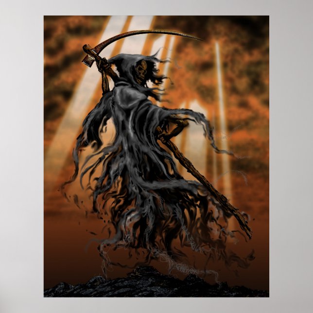 Poster Peur La Faucheuse (Devant)