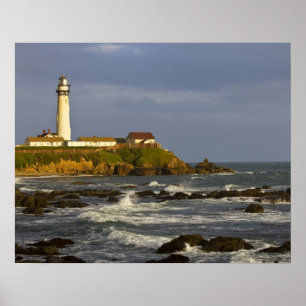 Poster Phare à Pigeon Point State Beach à San 2