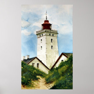 Poster Phare danois