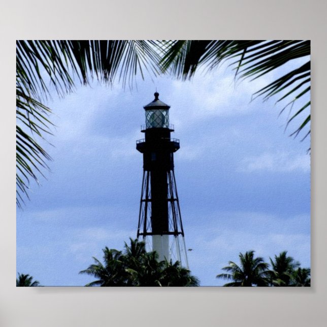 Poster Phare de Hillsboro Inlet (Devant)