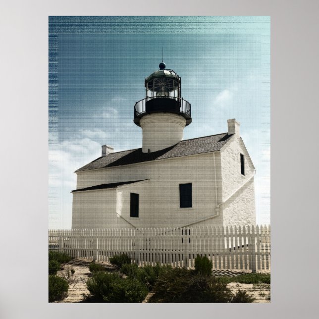 Poster Phare de Old Point Loma (Devant)