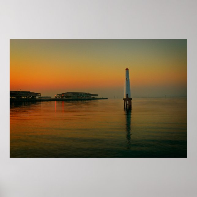 Poster Phare de Port Melbourne (Devant)